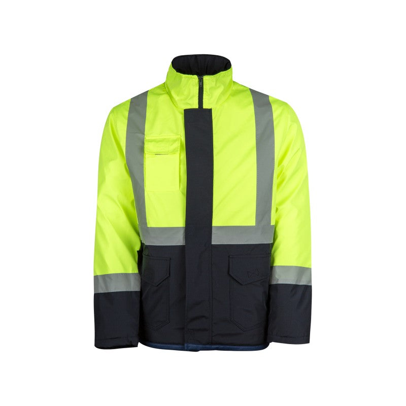 Stariş Bondi Kışlık Kapüşonlu Parka Sarı-Lacivert