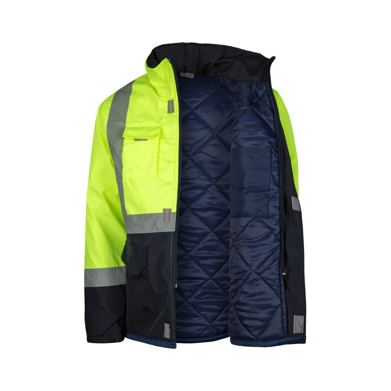 Stariş Bondi Kışlık Kapüşonlu Parka Sarı-Lacivert