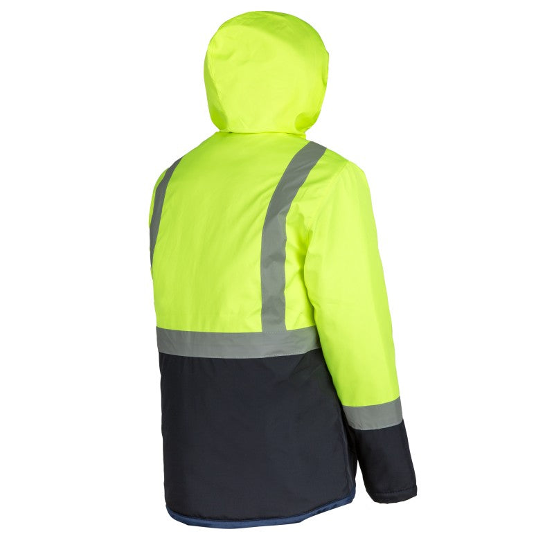 Stariş Bondi Kışlık Kapüşonlu Parka Sarı-Lacivert