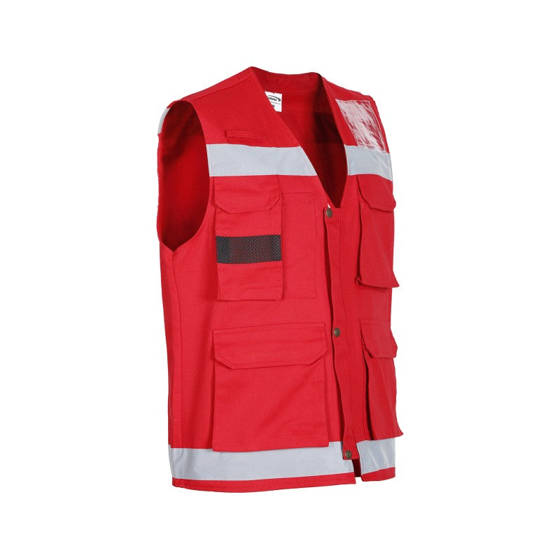 Haritacı İkaz Yeleği Kırmızı