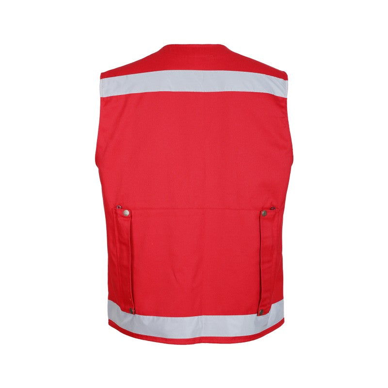 Haritacı İkaz Yeleği Kırmızı