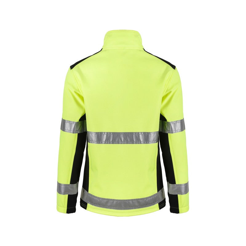Wolfstar Softshell Mont Neon Sarı Reflektörlü