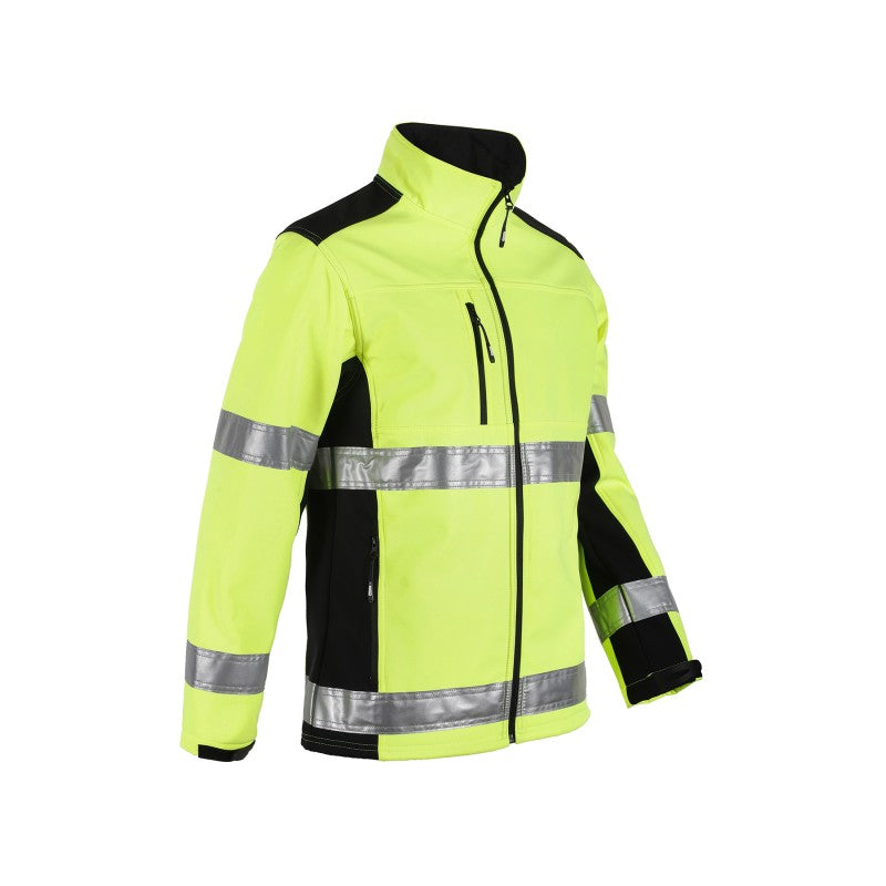 Wolfstar Softshell Mont Neon Sarı Reflektörlü