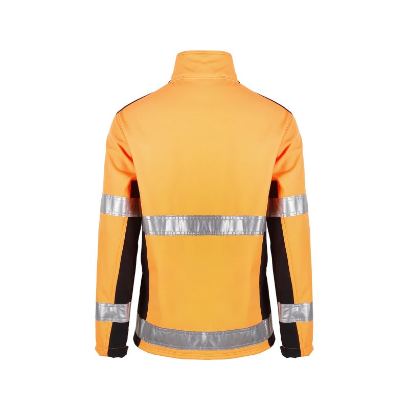 Wolfstar Softshell Mont Neon Turuncu Reflektörlü