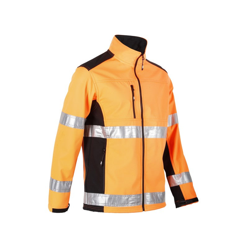 Wolfstar Softshell Mont Neon Turuncu Reflektörlü