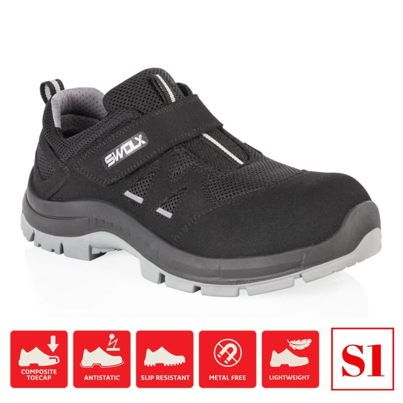 Swolx Trıgon-X10 S1 Kompozit Burun İş Ayakkabısı